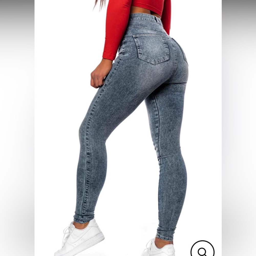 Fitjeans fit jeans NEW small acid wash